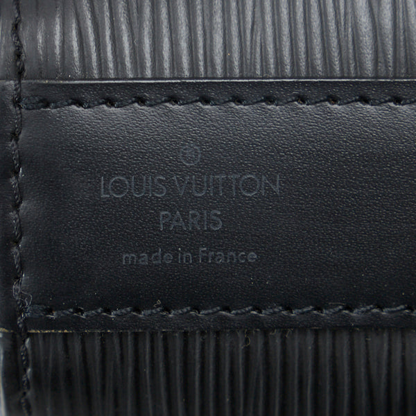 ルイ ヴィトン エピ サックデポールPM ショルダーバッグ M80157 ノワール ブラック レザー レディース LOUIS VUITTON 【中古】