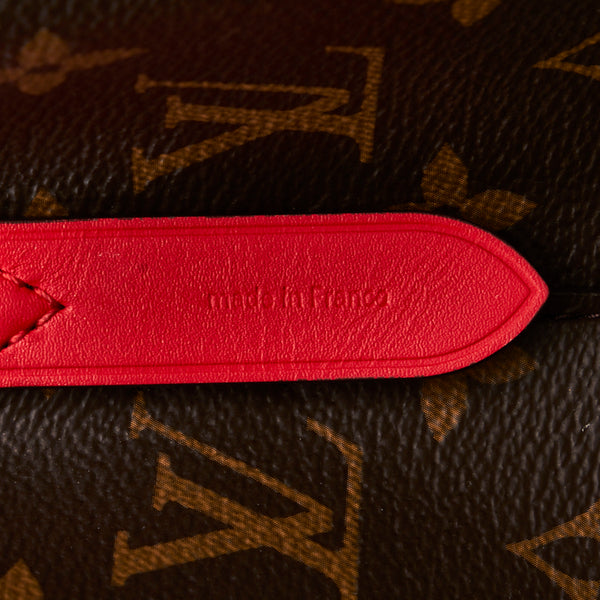 ルイ ヴィトン モノグラム ネオノエ ショルダーバッグ M44021 コクリコ レッド ブラウン PVC レザー レディース LOUIS VUITTON 【中古】