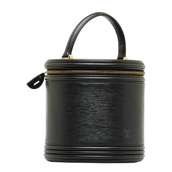 ルイ ヴィトン エピ カンヌ ハンドバッグ バニティバッグ M48032 ノワール ブラック レザー レディース LOUIS VUITTON 【中古】