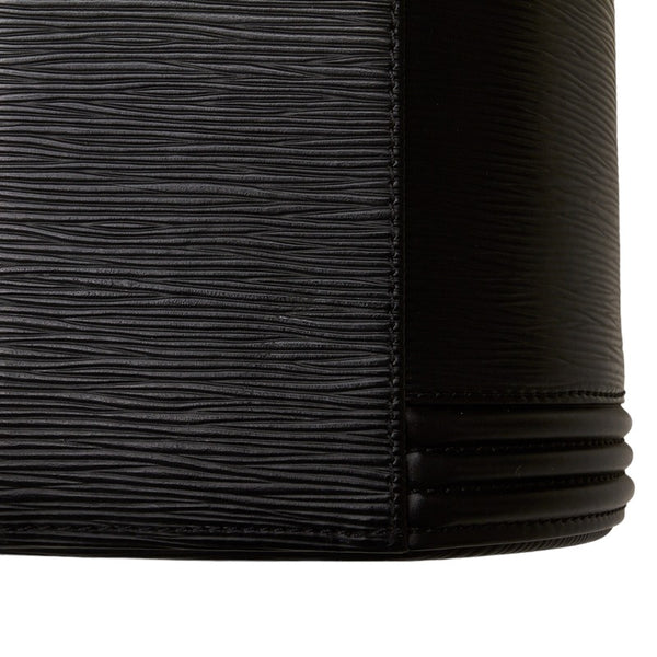 ルイ ヴィトン エピ カンヌ ハンドバッグ バニティバッグ M48032 ノワール ブラック レザー レディース LOUIS VUITTON 【中古】