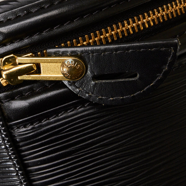ルイ ヴィトン エピ カンヌ ハンドバッグ バニティバッグ M48032 ノワール ブラック レザー レディース LOUIS VUITTON 【中古】