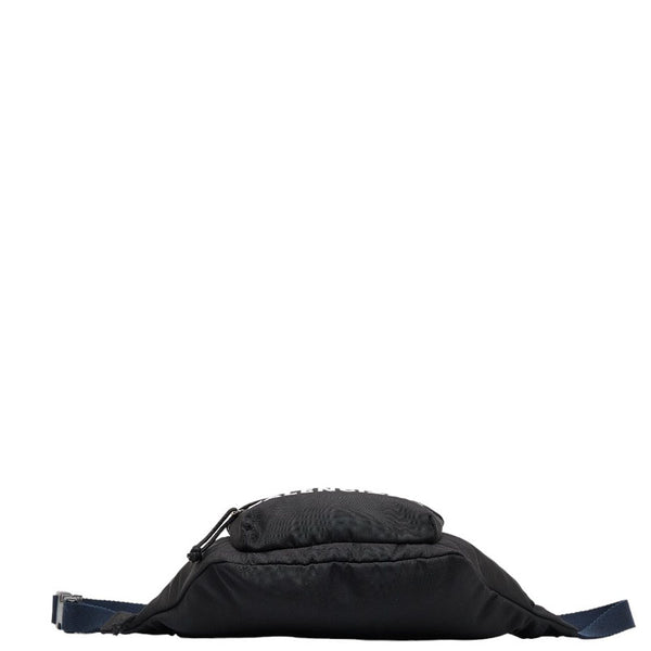 バレンシアガ ウィール ボディバッグ ウエストバッグ 528862 ブラック ナイロン レディース BALENCIAGA 【中古】
