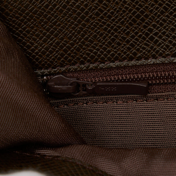 バーバリー ノバチェック 斜め掛け ショルダーバッグ ベージュ ブラウン キャンバス レザー レディース BURBERRY 【中古】