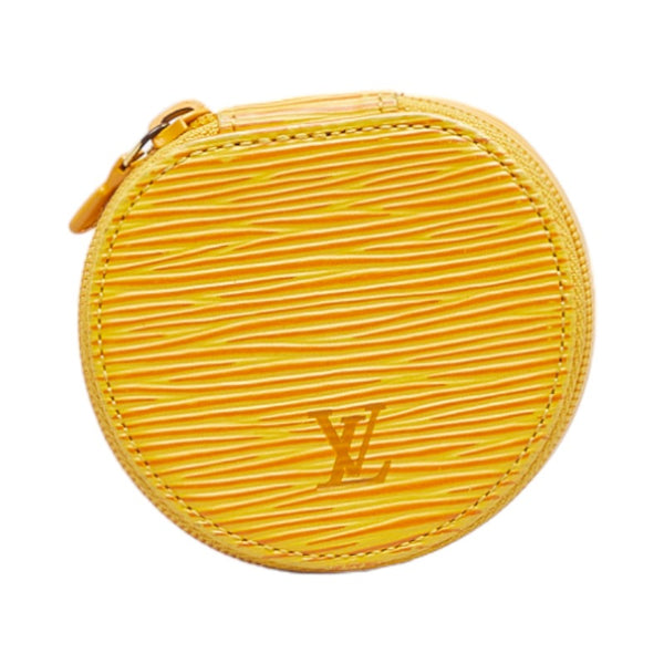ルイ ヴィトン エピ エクランビジュー ポーチ ジュエリーケース 宝石ケース M48229 タッシリイエロー レザー レディース LOUIS VUITTON 【中古】