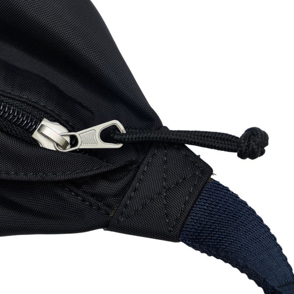 バレンシアガ ホイール ウエストバッグ ボディバッグ 533009 ブラック ネイビー ナイロン レディース BALENCIAGA 【中古】