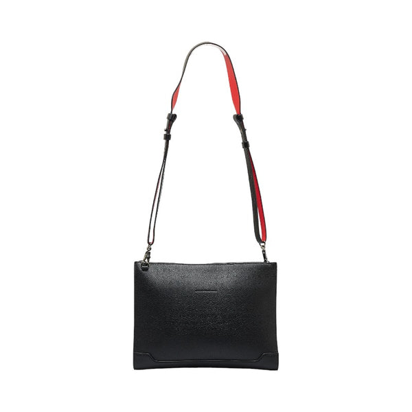 クリスチャンルブタン スタッズ ワンショルダーバッグ ブラック レザー レディース Christian Louboutin 【中古】