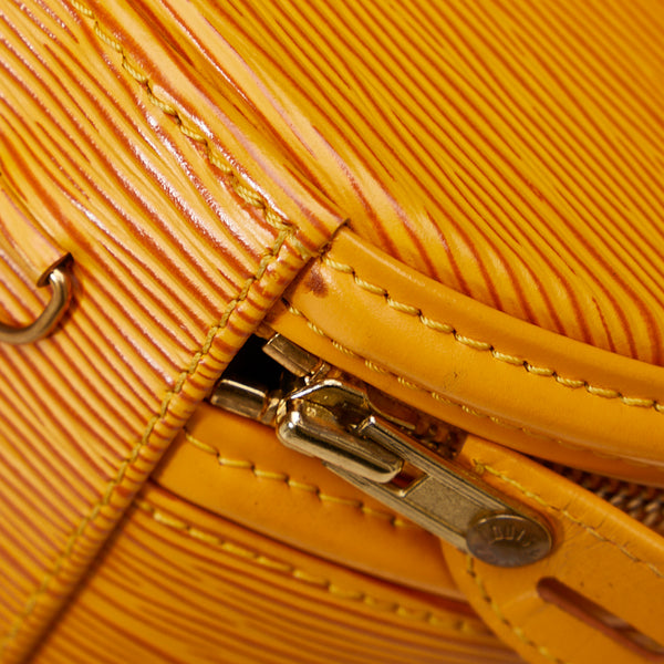 ルイ ヴィトン エピ カンヌ バニティバッグ ハンドバッグ M48039  タッシリイエロー レザー レディース LOUIS VUITTON 【中古】