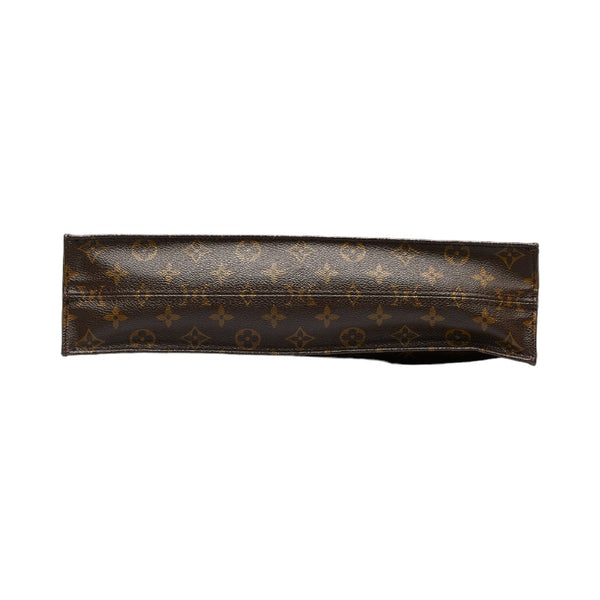 ルイ ヴィトン モノグラム サックプラ  ハンドバッグ トートバッグ M51140 ブラウン PVC レザー レディース LOUIS VUITTON 【中古】