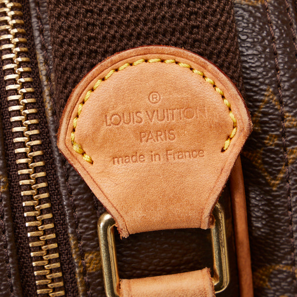 ルイ ヴィトン モノグラム  リポーターPM 斜め掛け ショルダーバッグ  M45254 ブラウン PVC レザー レディース LOUIS VUITTON 【中古】