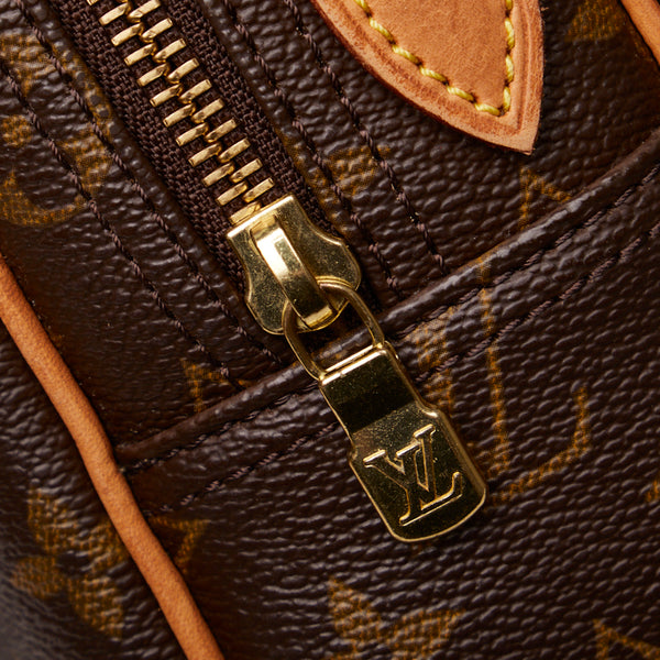 ルイ ヴィトン モノグラム  リポーターPM 斜め掛け ショルダーバッグ  M45254 ブラウン PVC レザー レディース LOUIS VUITTON 【中古】