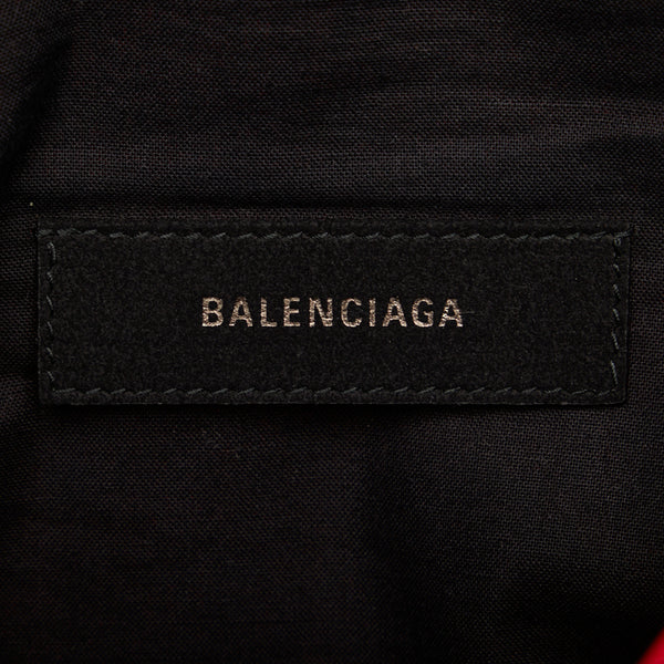 バレンシアガ エクスプローラー ベルトバッグ ウエストバッグ ボディバッグ レッド ブラック ナイロン メンズ BALENCIAGA 【中古】