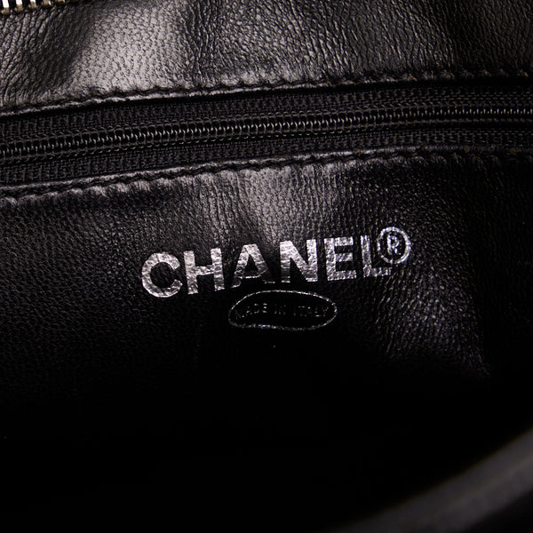 シャネル 復刻トート ココマーク ハンドバッグ トートバッグ ブラック キャビアスキン レディース CHANEL 【中古】