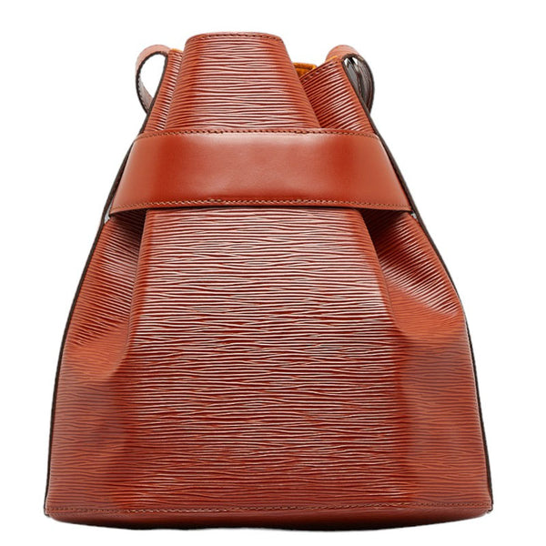 ルイ ヴィトン エピ サックデポール ショルダーバッグ M80193  ケニアブラウン レザー レディース LOUIS VUITTON 【中古】
