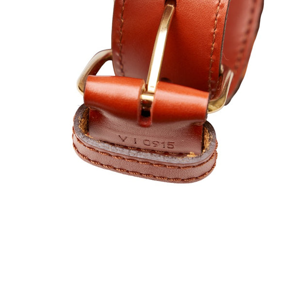 ルイ ヴィトン エピ サックデポール ショルダーバッグ M80193  ケニアブラウン レザー レディース LOUIS VUITTON 【中古】