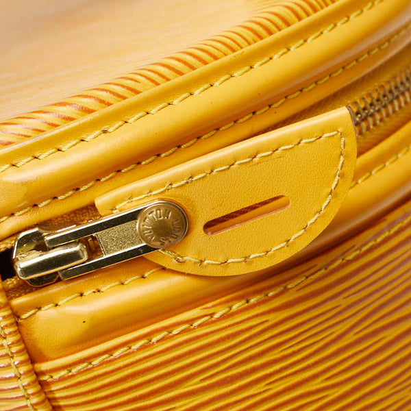 ルイ ヴィトン エピ カンヌ ハンドバッグ バニティバッグ M48039 タッシリイエロー レザー レディース LOUIS VUITTON 【中古】