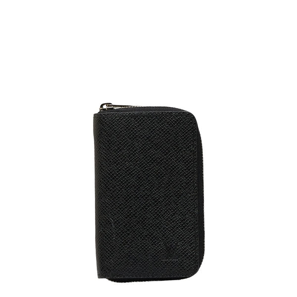 ルイ ヴィトン タイガ ジッピーコインパース コインケース ラウンドファスナー M30511 ノワール ブラック レザー メンズ LOUIS VUITTON 【中古】