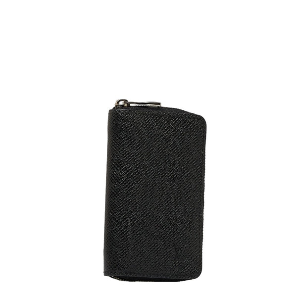 ルイ ヴィトン タイガ ジッピーコインパース コインケース ラウンドファスナー M30511 ノワール ブラック レザー メンズ LOUIS VUITTON 【中古】