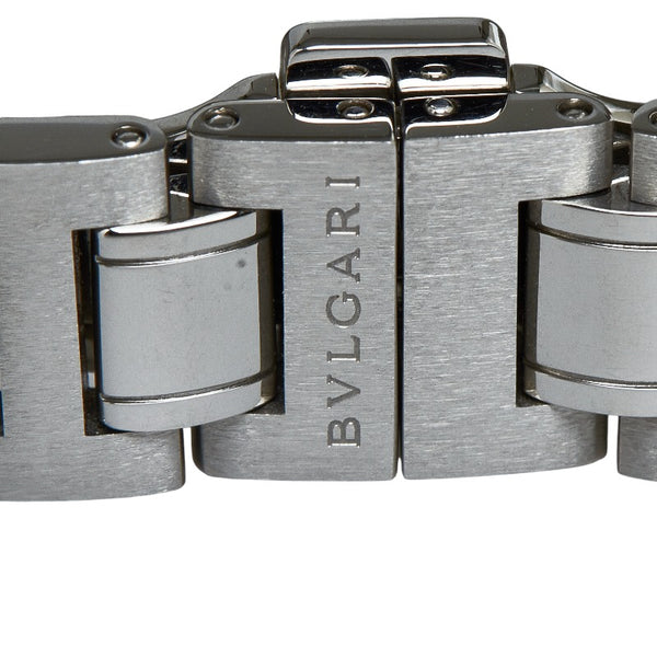 ブルガリ ブルガリブルガリ デイト 腕時計 BBL26S クオーツ ホワイト文字盤 ステンレススチール レディース BVLGARI 【中古】