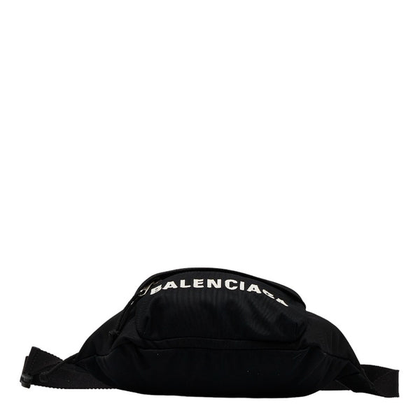 バレンシアガ ホイール ベルトパック ボディバッグ 533009 ブラック ナイロン メンズ BALENCIAGA 【中古】