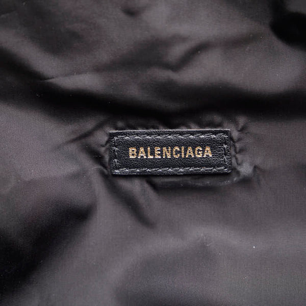 バレンシアガ ホイール ベルトパック ボディバッグ 533009 ブラック ナイロン メンズ BALENCIAGA 【中古】