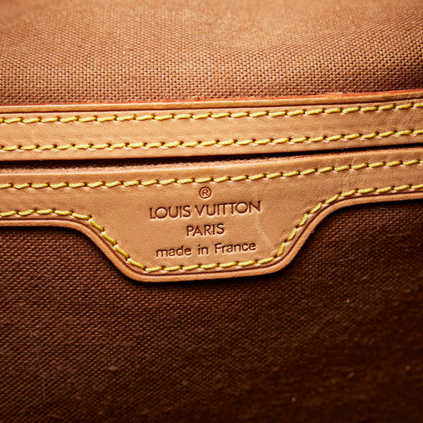 ルイ ヴィトン モノグラム モンスリGM リュック バックパック M51135 ブラウン PVC レザー レディース LOUIS VUITTON 【中古】