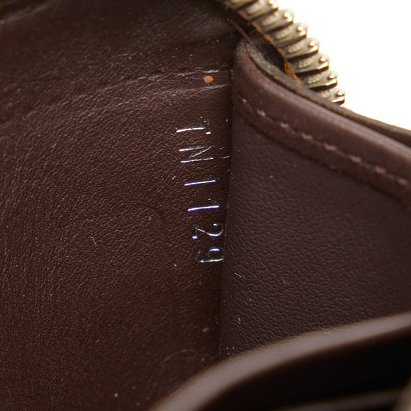 ルイ ヴィトン マヒナ ジッピーウォレット ラウンドファスナー 長財布 M58878 クレーム ベージュ レザー レディース LOUIS VUITTON 【中古】