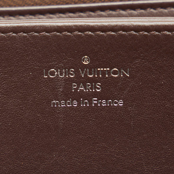 ルイ ヴィトン マヒナ ジッピーウォレット ラウンドファスナー 長財布 M58878 クレーム ベージュ レザー レディース LOUIS VUITTON 【中古】