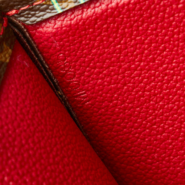 ルイ ヴィトン モノグラム チェリー 村上隆 サック プラ トートバッグ M95010 ブラウン PVC レザー レディース LOUIS VUITTON 【中古】