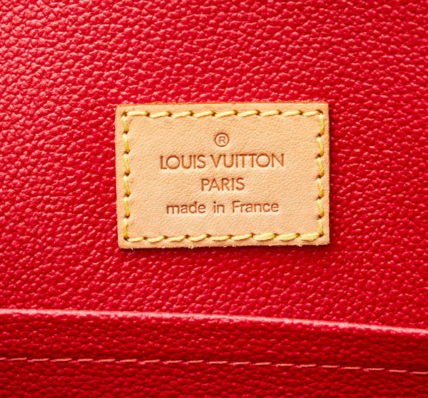 ルイ ヴィトン モノグラム チェリー 村上隆 サック プラ トートバッグ M95010 ブラウン PVC レザー レディース LOUIS VUITTON 【中古】
