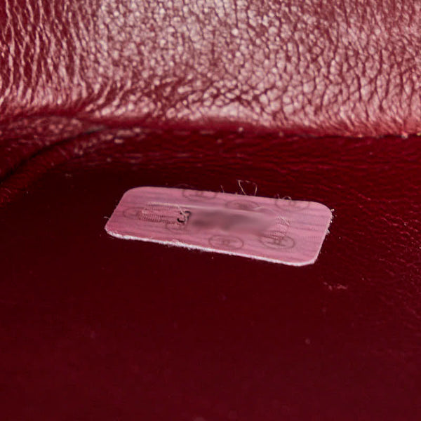 シャネル デカマトラッセ チェーン ショルダーバッグ ブラック ゴールド ラムスキン レディース CHANEL 【中古】