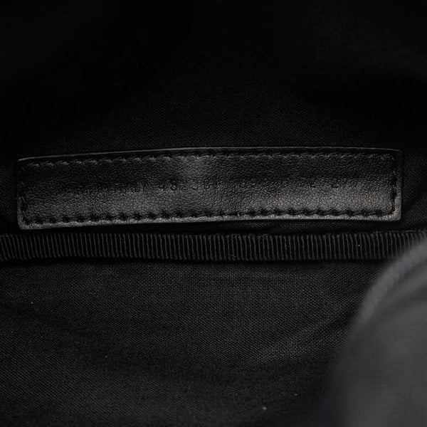 バレンシアガ エクスプローラー ボディバッグ ウエストバッグ 482389 ブラック キャンバス メンズ BALENCIAGA 【中古】
