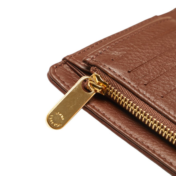 ルイ ヴィトン マヒナ ポルトフォイユ アメリア 長財布 ブラウン レザー レディース LOUIS VUITTON 【中古】