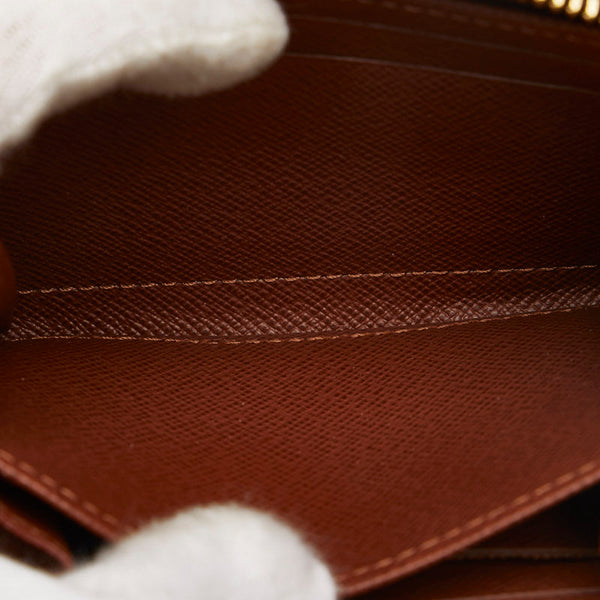 ルイ ヴィトン モノグラム ジッピー コインパース コインケース 小銭入れ M60067 ブラウン PVC レザー レディース LOUIS VUITTON 【中古】