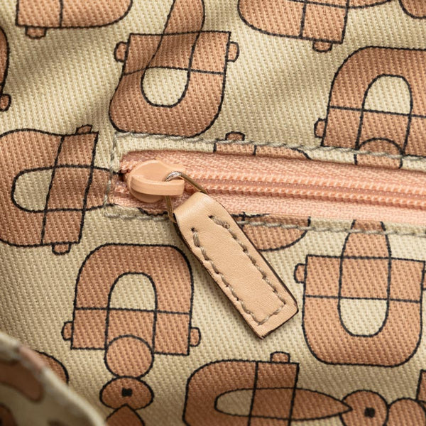 グッチ グッチシマ アビー 斜め掛け ショルダーバッグ 131326 ベージュ レザー レディース GUCCI 【中古】