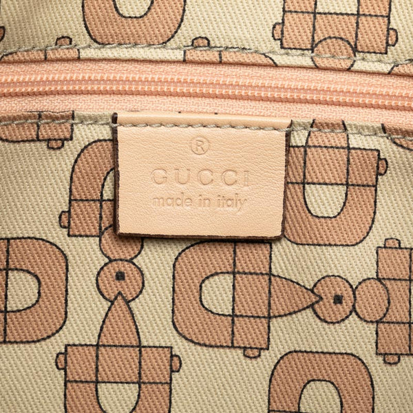 グッチ グッチシマ アビー 斜め掛け ショルダーバッグ 131326 ベージュ レザー レディース GUCCI 【中古】
