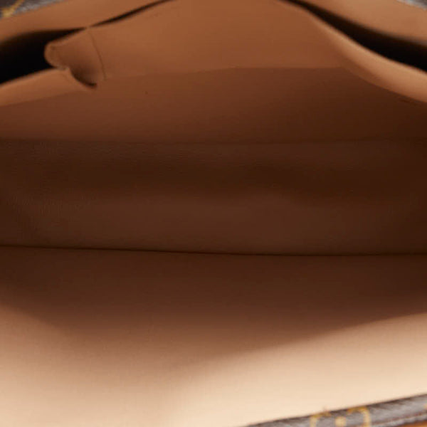 ルイ ヴィトン モノグラム サックプラ  ハンドバッグ トートバッグ M51140 ブラウン PVC レザー レディース LOUIS VUITTON 【中古】