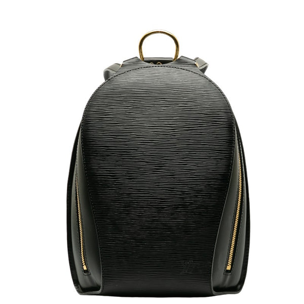 ルイ ヴィトン エピ マビヨン リュック バックパック M52232 ノワール ブラック レザー レディース LOUIS VUITTON 【中古】