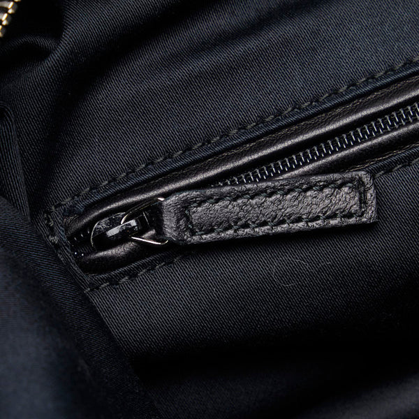 サンローラン イージー ボストンバッグ ハンドバッグ 208315 ブラック パテントレザー レディース SAINT LAURENT 【中古】