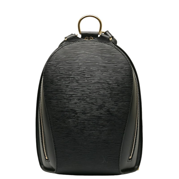 ルイ ヴィトン エピ マビヨン リュック バックパック M52232 ノワール ブラック レザー レディース LOUIS VUITTON 【中古】