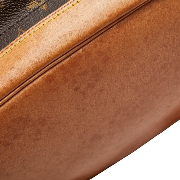 ルイ ヴィトン モノグラム モンスリGM リュック バックパック M51135 ブラウン PVC レザー レディース LOUIS VUITTON 【中古】