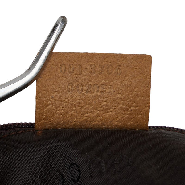 グッチ ジャッキー ワンショルダーバッグ 001 3306 ベージュ ウール レザー レディース GUCCI 【中古】