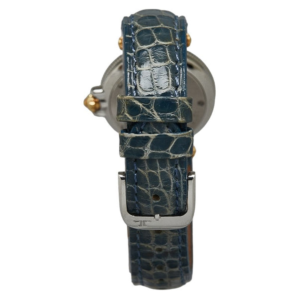 ジャガー ルクルト ランデブー 腕時計 441.5.01 クオーツ シェル文字盤 メタル レザー レディース JAEGER-LECOULTRE 【中古】
