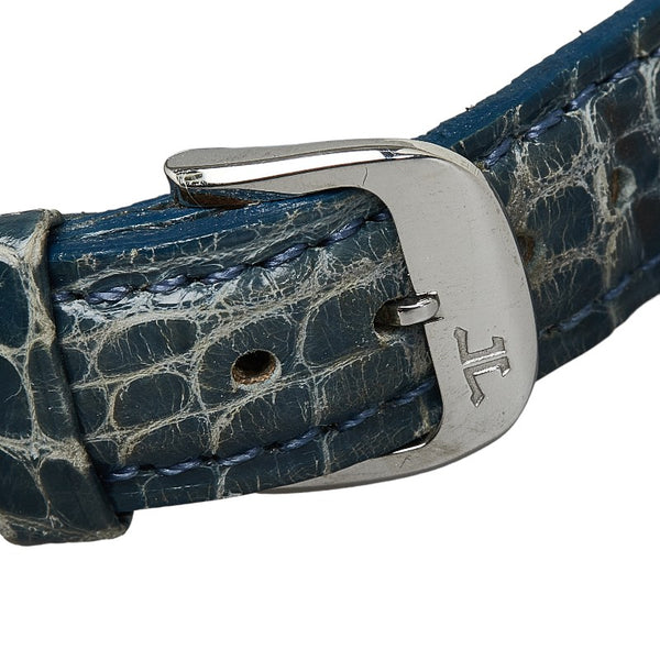 ジャガー ルクルト ランデブー 腕時計 441.5.01 クオーツ シェル文字盤 メタル レザー レディース JAEGER-LECOULTRE 【中古】
