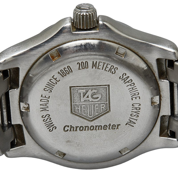 タグホイヤー リンク デイト 腕時計 WT5210 自動巻き ブラック文字盤 ステンレススチール メンズ TAG HEUER 【中古】