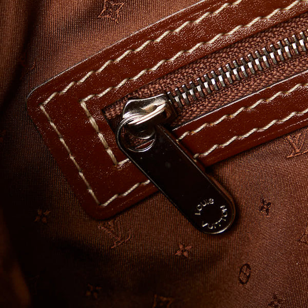 ルイ ヴィトン スハリ ロックイットPM ハンドバッグ M91889 ブラウン レザー レディース LOUIS VUITTON 【中古】