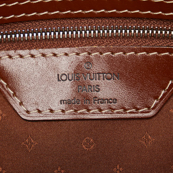 ルイ ヴィトン スハリ ロックイットPM ハンドバッグ M91889 ブラウン レザー レディース LOUIS VUITTON 【中古】