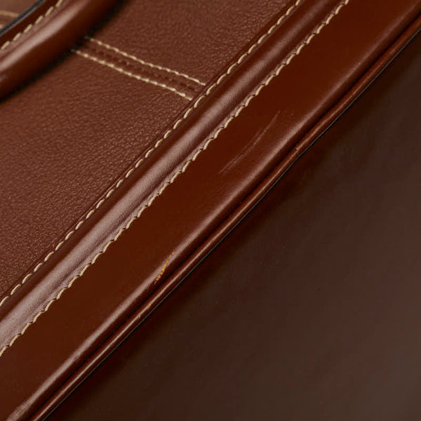 ルイ ヴィトン スハリ ロックイットPM ハンドバッグ M91889 ブラウン レザー レディース LOUIS VUITTON 【中古】