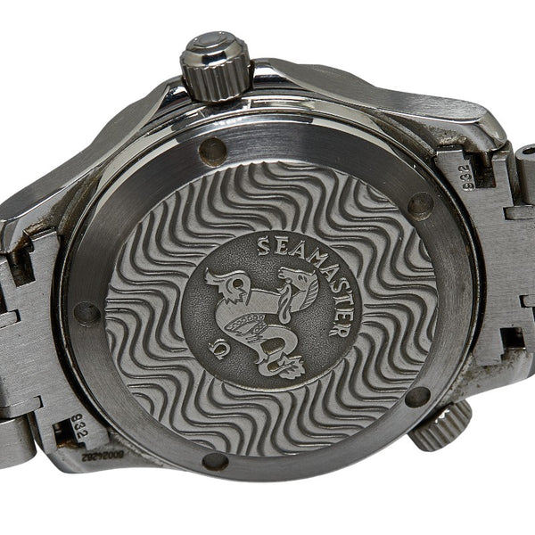 オメガ シーマスター プロフェッショナル ボーイズ 腕時計 2252.50 自動巻き ブラック文字盤 ステンレススチール メンズ OMEGA 【中古】