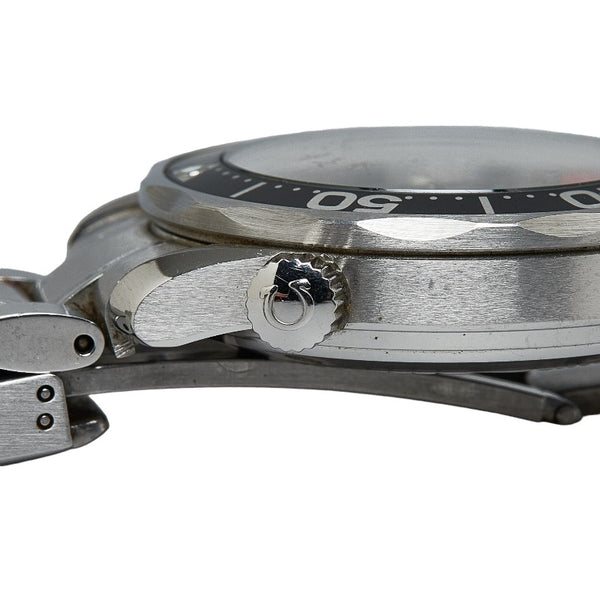 オメガ シーマスター プロフェッショナル ボーイズ 腕時計 2252.50 自動巻き ブラック文字盤 ステンレススチール メンズ OMEGA 【中古】