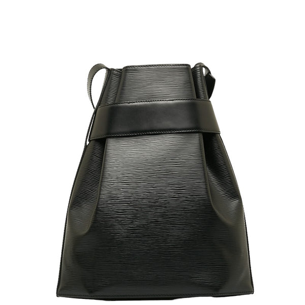 ルイ ヴィトン エピ サックデポールGM ショルダーバッグ M80155 ノワール ブラック レザー レディース LOUIS VUITTON 【中古】